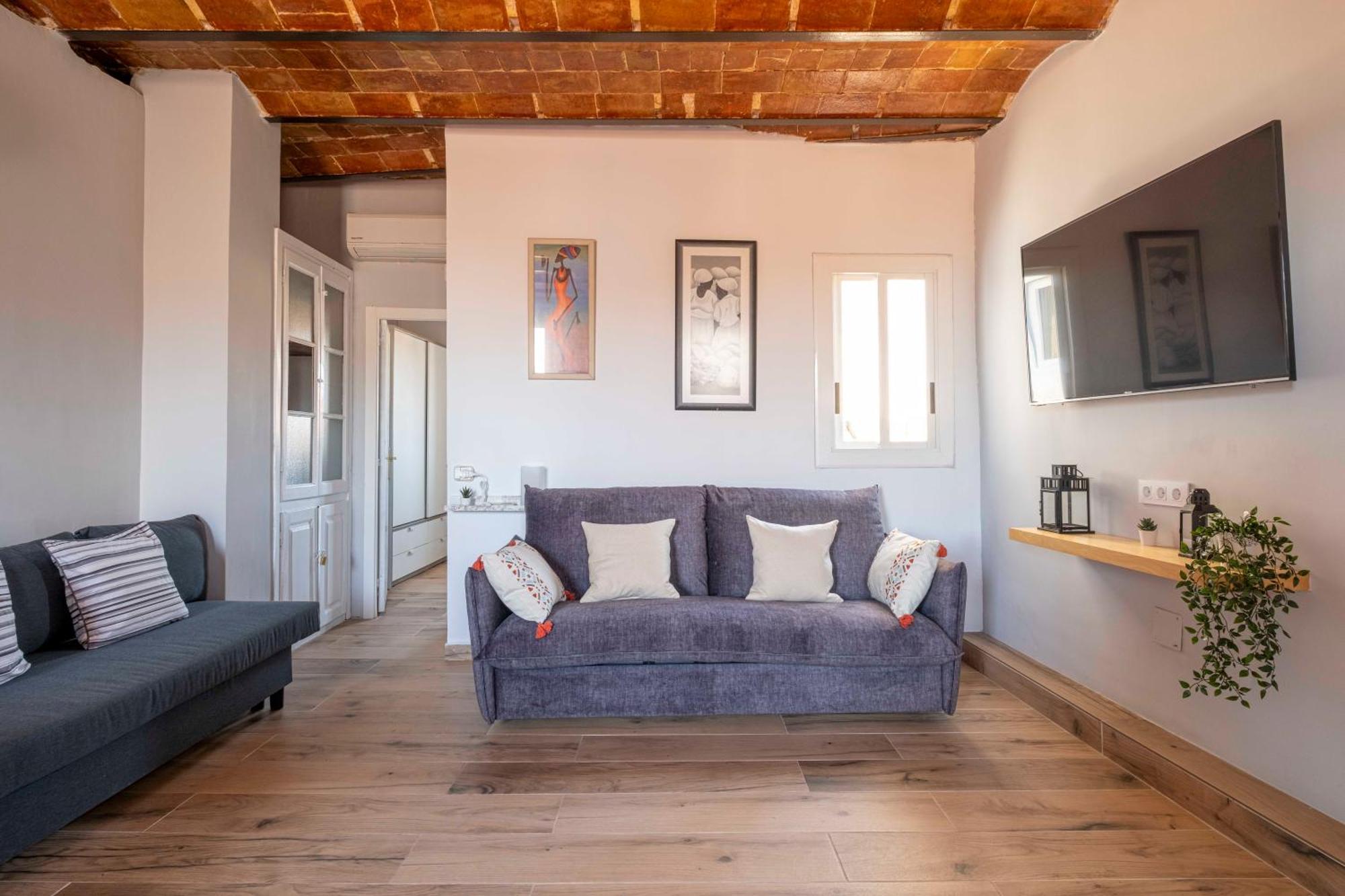 Atico Con Terraza Plz. Espana / Fira Apartament